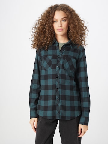 Urban Classics Blouse in Blauw: voorkant