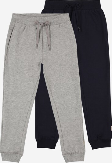 Pantaloni MINYMO di colore navy / grigio sfumato, Visualizzazione prodotti