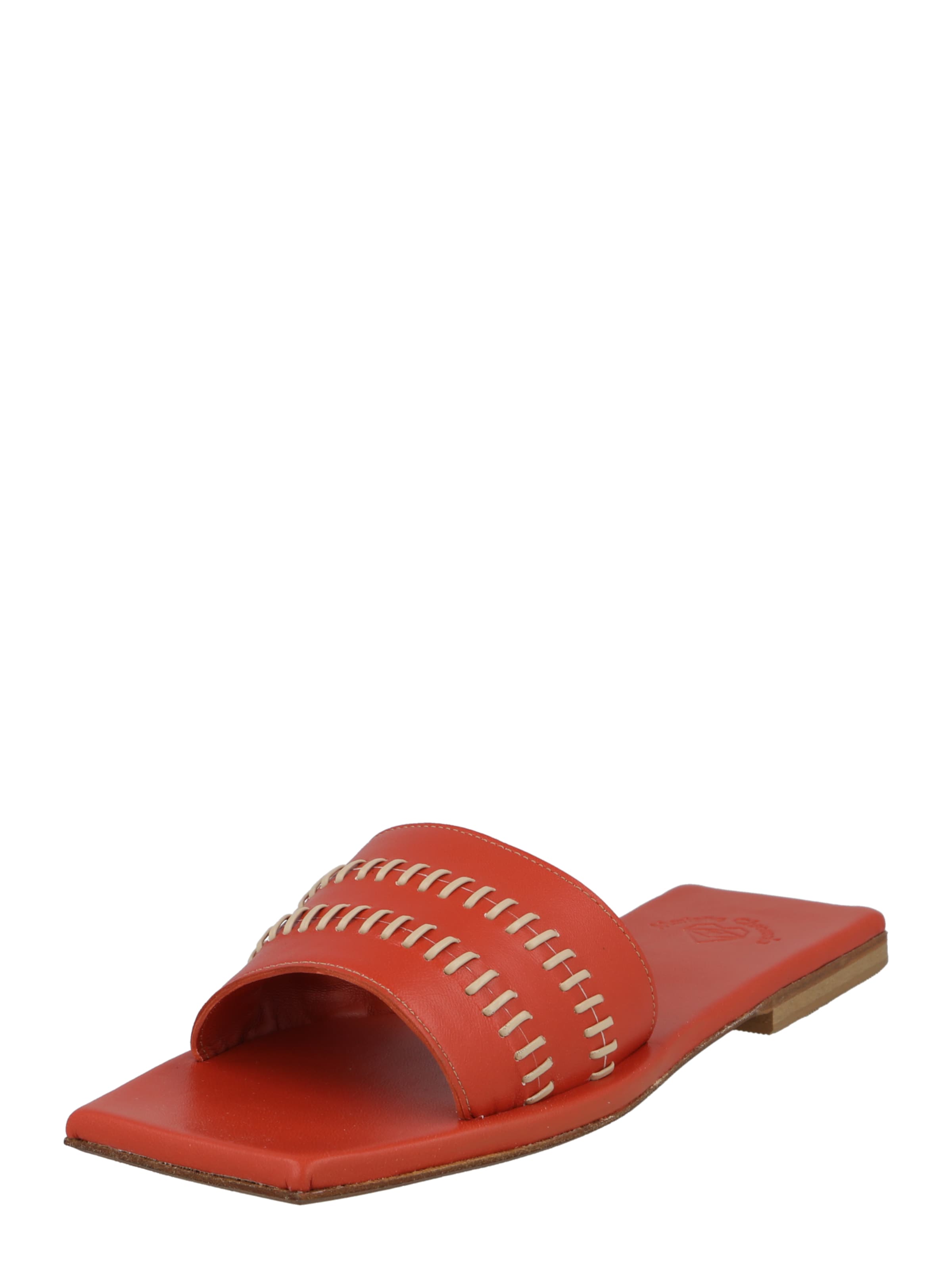 Marietta's Fantasy Pantolette 'Revekka' i orange: framsida