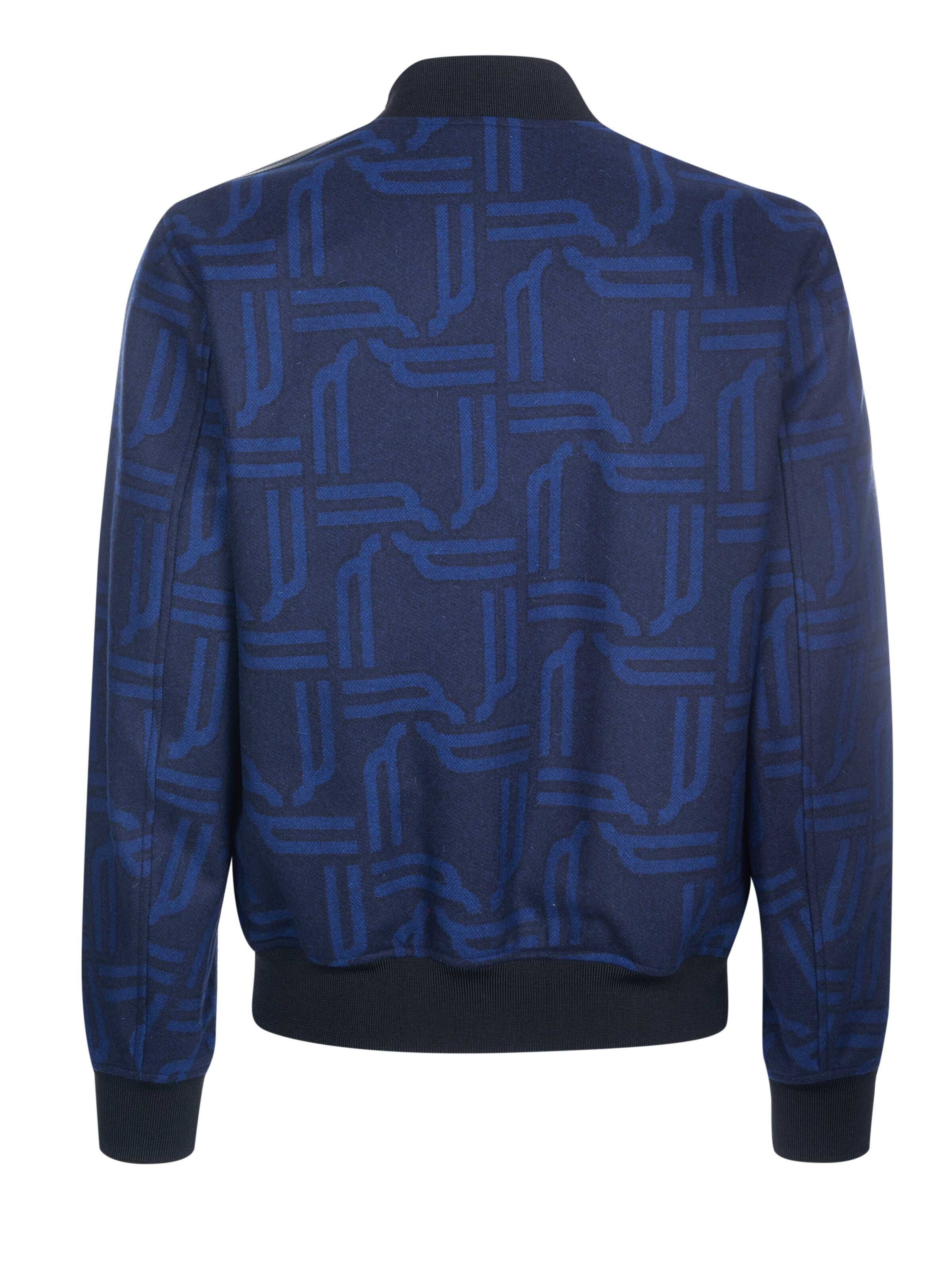 Bally Übergangsjacke 'Bally Jacke'‌‌‌‌‌‌‌ in Blau