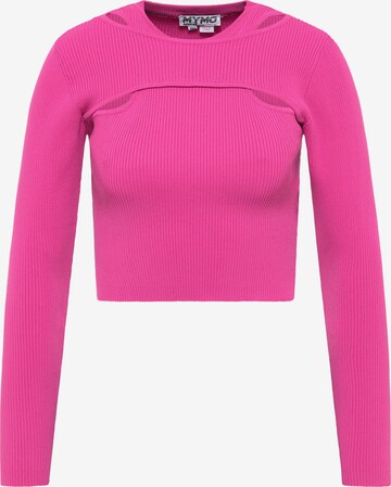 rožinė myMo ATHLSR Megztinis: priekis