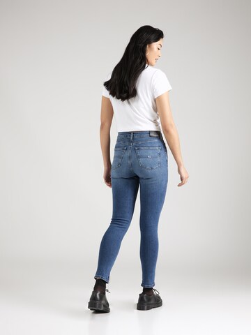 Tommy Jeans - Skinny Calças de ganga 'NORA MID RISE SKINNY' em azul