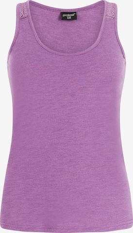 PROTEST Top 'PRTImpulses' in Lila: Vorderseite