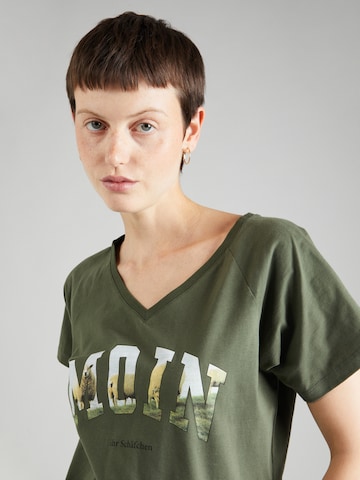 Derbe T-shirt 'Schamoin' i grön