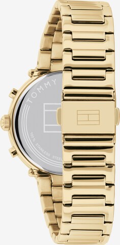 TOMMY HILFIGER Zegarek analogowy w kolorze złoty