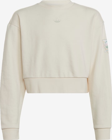 ADIDAS ORIGINALS Sweatshirt 'Graphic Print ' in White: front