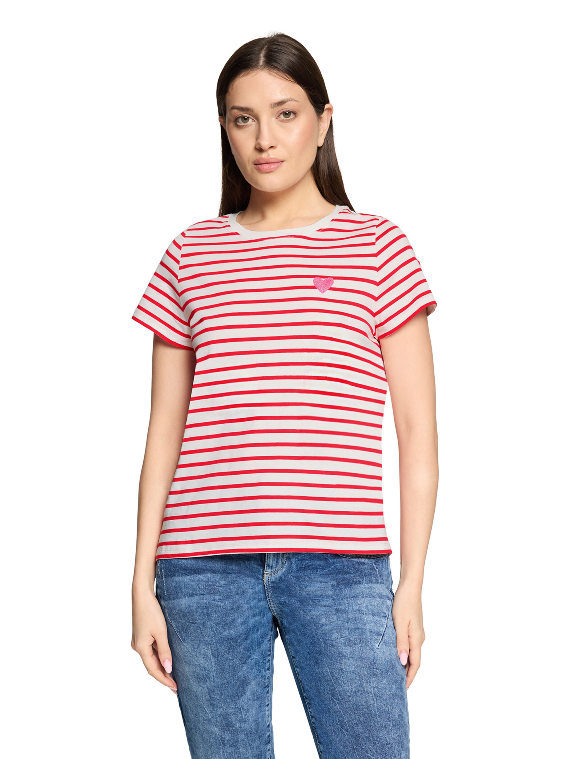 T-shirt Cartoon en blanc : devant