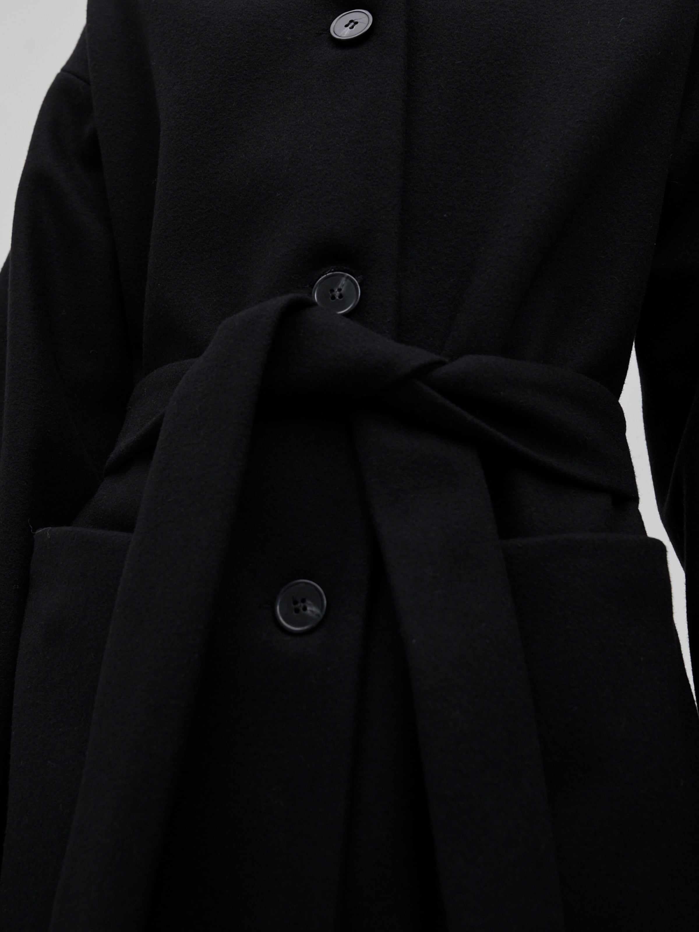 Vêtements Manteau mi-saison Tosca EDITED en Noir 