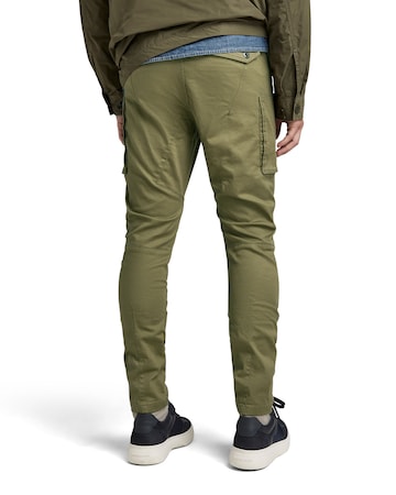 G-Star RAW Tapered Cargobroek in Groen