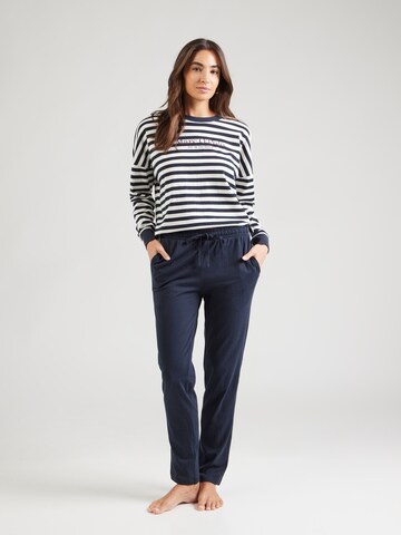 Marc O'Polo Pyjama 'Mix & Match' in Blauw: voorkant