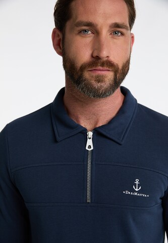 Sweat-shirt 'Bridgeport' DreiMaster Maritim en bleu