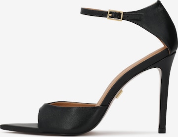 juoda Kazar Vakariniai bateliai: priekis