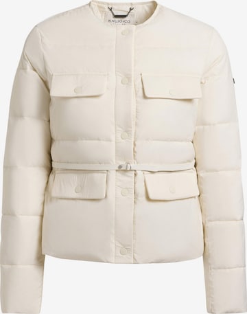 Veste d’hiver 'Cinnia ' khujo en blanc : devant
