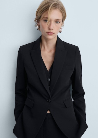 MANGO Blazer 'Boreal' | črna barva: sprednja stran