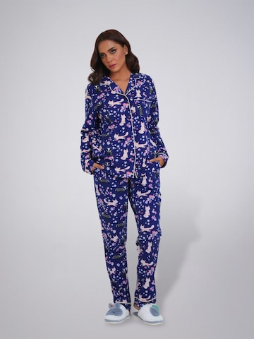 Pigiama di LEAFLETIC in blu