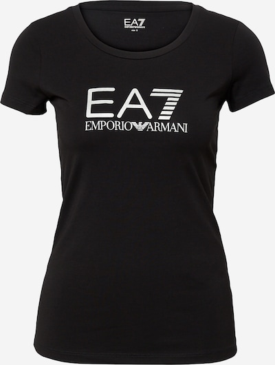 EA7 Emporio Armani T-Shirt in schwarz / weiß, Produktansicht