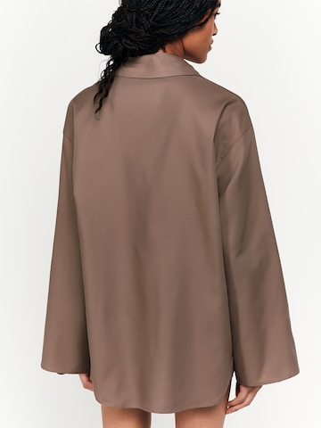 Lezu Blouse 'Brigitte' in Grey: back