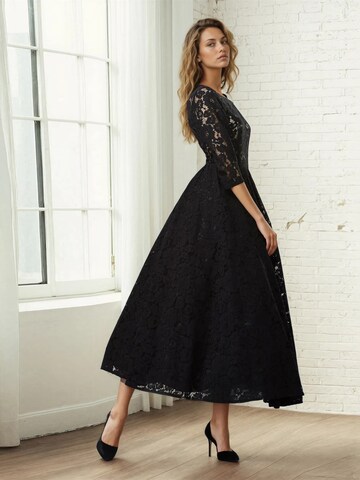 Robe de cocktail 'Vicktoria' MATSOUR’I en noir