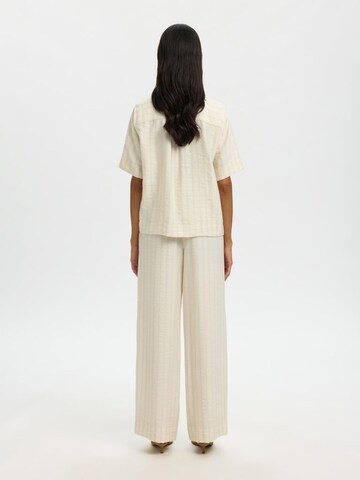 SELECTED FEMME Bluse‌‌‌‌‌ in Beige
