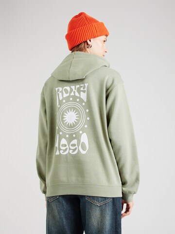 ROXY - Sudadera 'SURF STOKED' en verde: frente