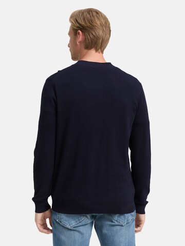 TOM TAILOR Strickjacke in Blau