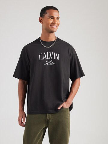 Calvin Klein Jeans Μπλουζάκι '20s' σε μαύρο: μπροστά