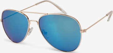 styleBREAKER Sunglasses 'Kinder Pilotenbrille 4 bis 10 Jahre' in Blue: front