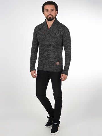 !Solid Sweater 'Phil' in Grey: front