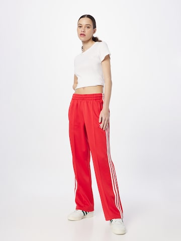 ADIDAS ORIGINALS Regular Trousers 'Adicolor Classics SST' in Rot