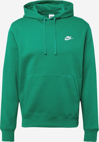 Felpa 'CLUB FLEECE' di Nike Sportswear in verde: frontale