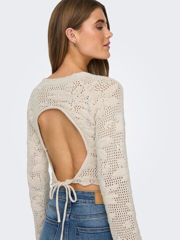 ONLY Sweater 'Cille' in Beige