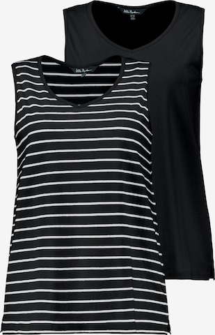 Ulla Popken Top in Schwarz: Vorderseite