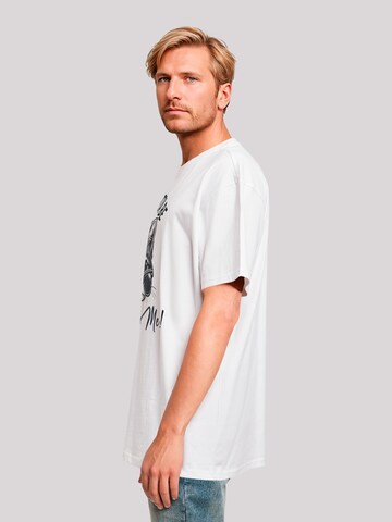 F4NT4STIC Shirt 'Kätzchen You Gotta Be Kitten Me!' in Wit