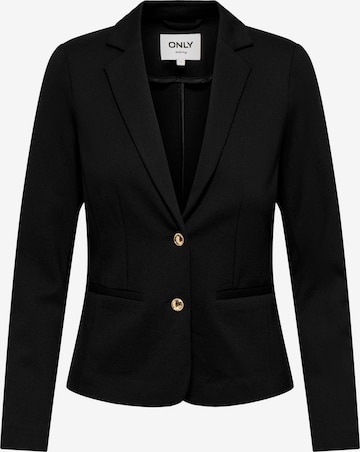 ONLY Blazer 'POPTRASH-BORA' in Black: front
