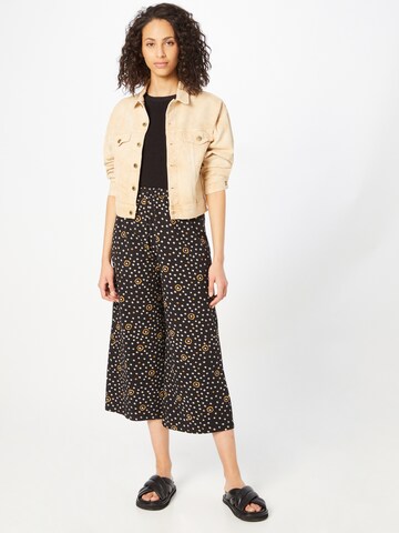 People Tree Regular Pants 'Claudia Shibori' in Black