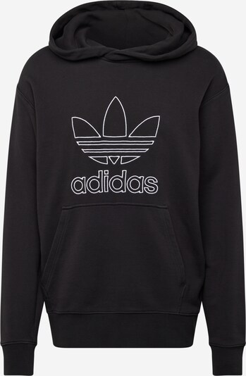 ADIDAS ORIGINALS Mikina - černá / bílá, Produkt