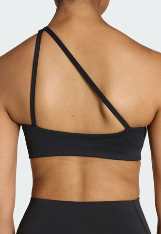 ADIDAS PERFORMANCE Bustier Sport bh 'Optime' in Zwart