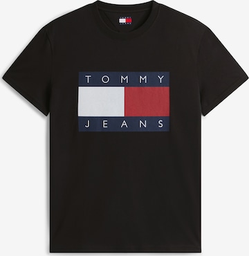 Tommy Jeans T-Shirt in Schwarz: Vorderseite