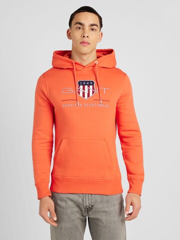 GANT Sweatshirt in Orange: front