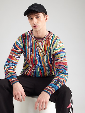 Pull-over 'Fanti' Carlo Colucci en mélange de couleurs : devant