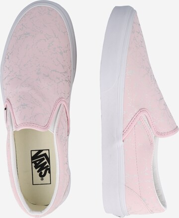 VANS Slip on -tennarit värissä vaaleanpunainen