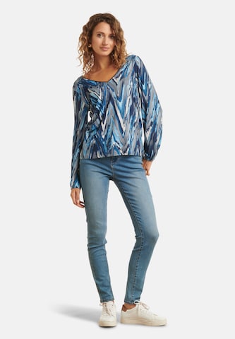 Smashed Lemon Slimfit Jeans in Blau