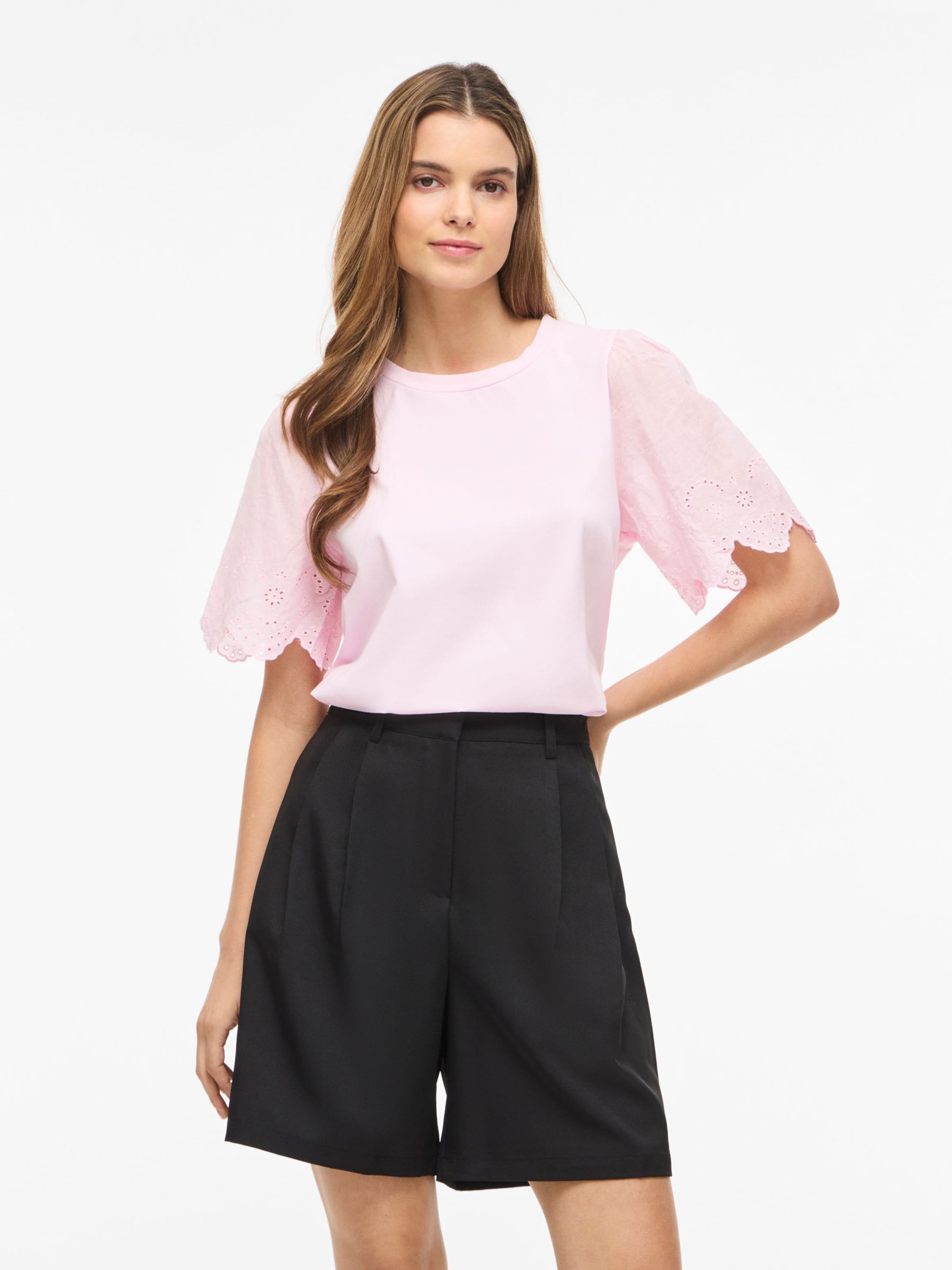 VILA Top in Pink: Vorderseite