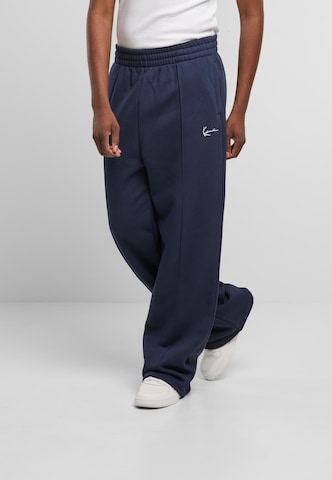 Wide leg Pantaloni di Karl Kani in blu