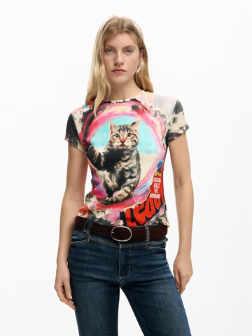 Desigual - Camisa em mistura de cores: frente