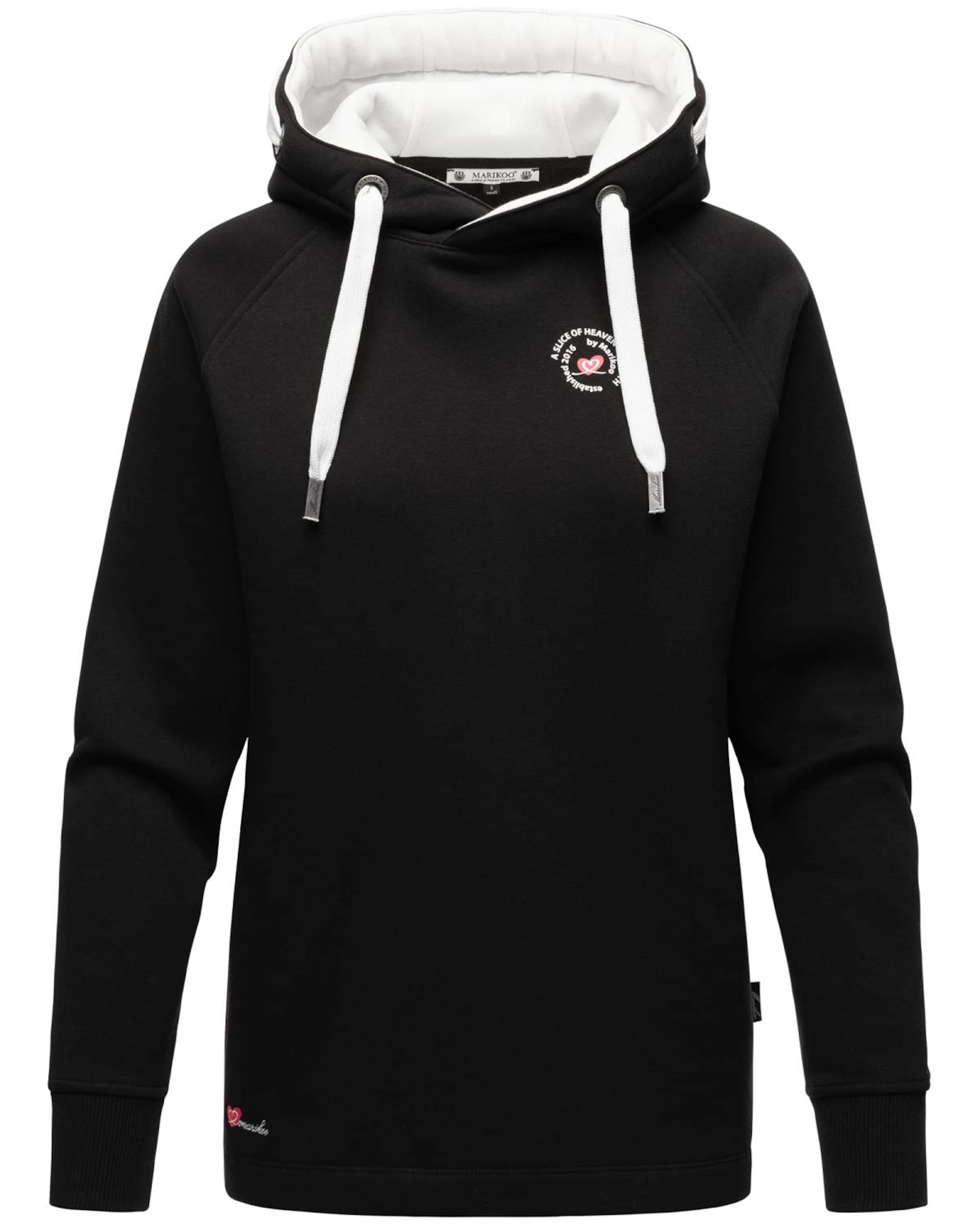 MARIKOO Sweatshirt 'Airii' in Black: front