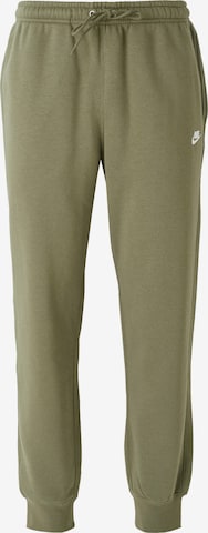 Nike SportswearTapered Stopalice 'Club' - zelena boja: prednji dio