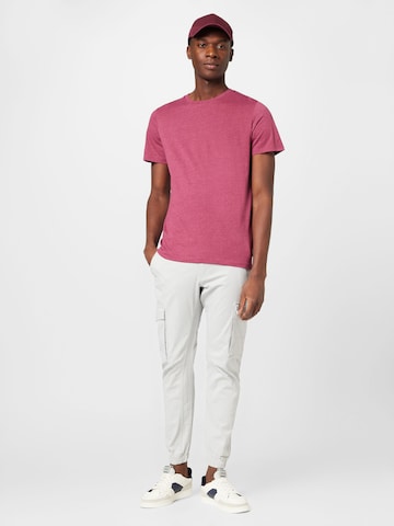 JACK & JONES T-Shirt in Lila