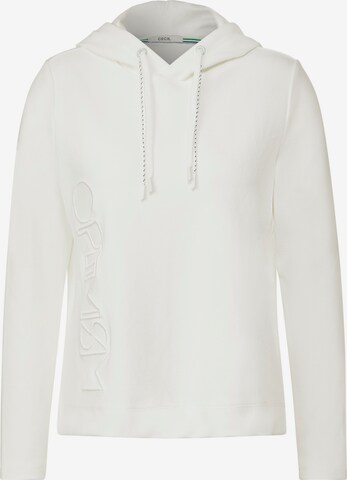 CECIL Sweatshirt in White: front