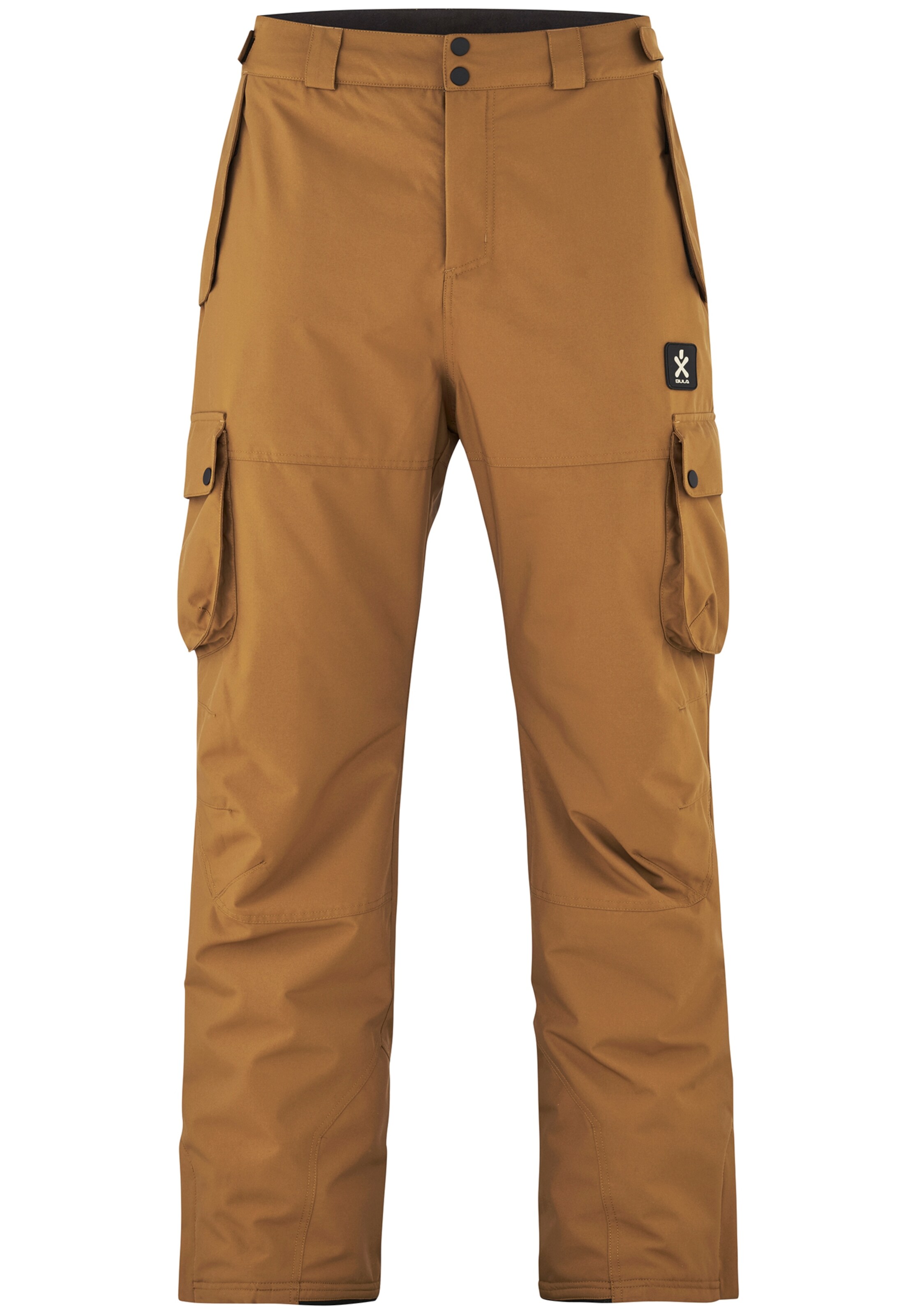 BULA Regular Workout Pants in Brown: front